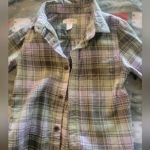 Cat & Jack Toddler Plaid Flannel